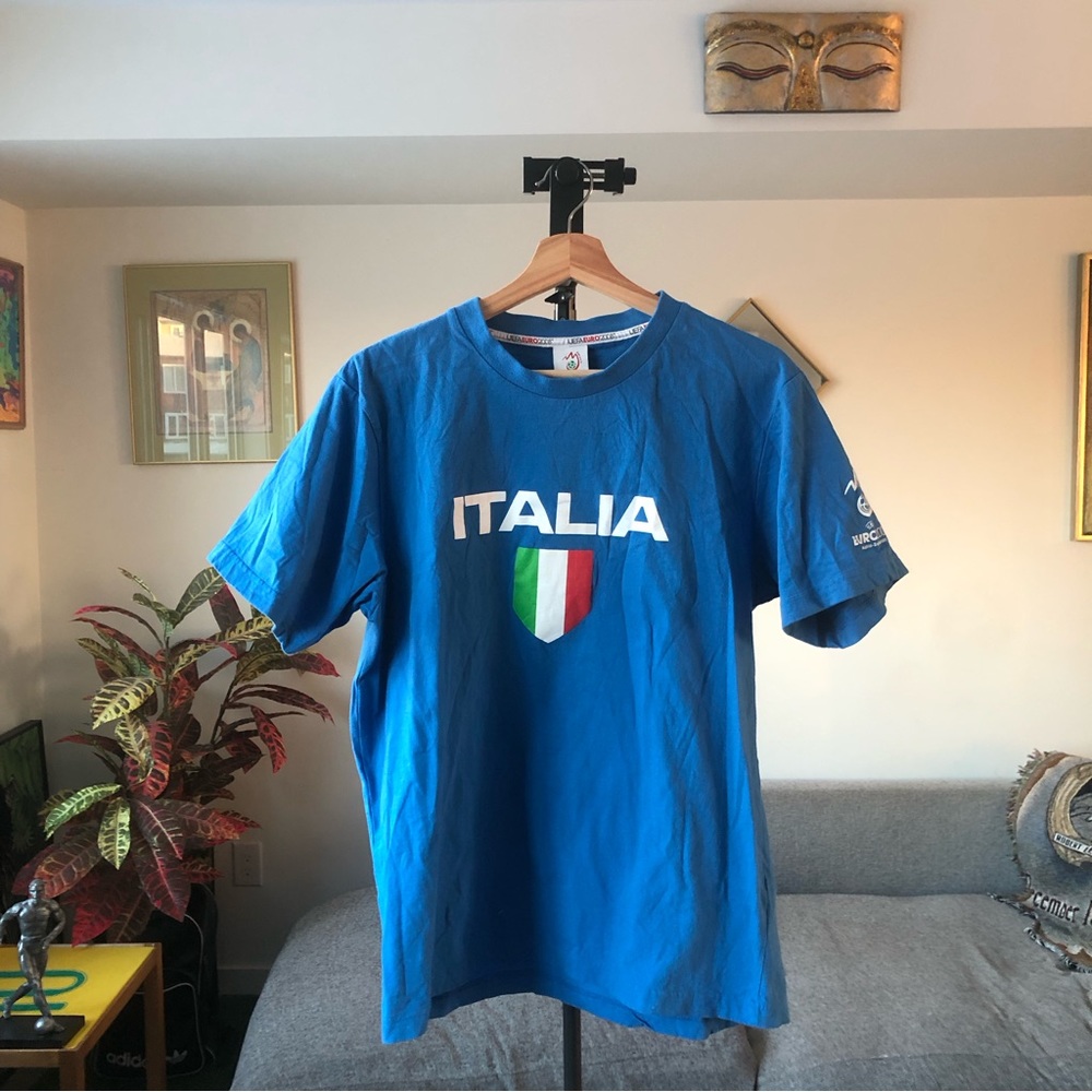 Italy uefa euro 2008 tee shirt